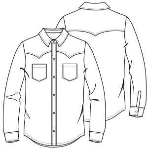 Fashion sewing patterns for MEN Shirts Shirt 770